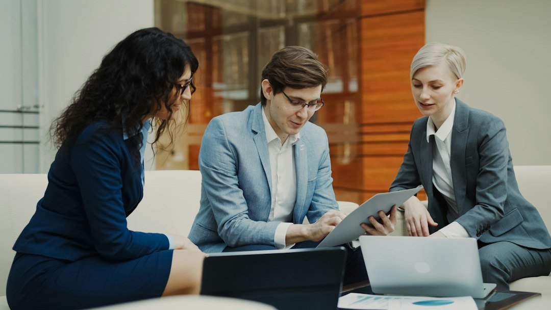 Banking and business: illustrative photograph